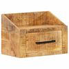 vidaXL Bedside Cabinet Brown 40 x 30 x 30 cm Solid Mango Wood