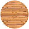 vidaXL Garden Dining Table Round Ø110x75 cm Solid Wood Acacia