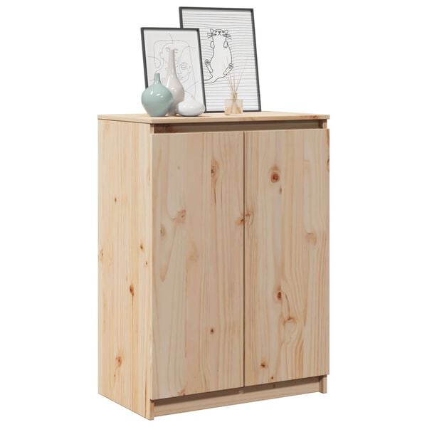 vidaXL Sideboard 60x36x84 cm Solid Pinewood