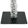 vidaXL Christmas Tree with 150 LEDs White 150 cm PE and Steel