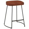 vidaXL Gavin Bar Stools 2 pcs 45x38x53 cm Solid Wood Mango