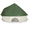vidaXL Family Tent Tipi 12-Person Green Waterproof