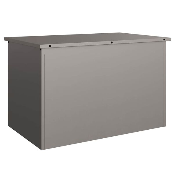 vidaXL Outdoor Storage Box Rusty 80 x 50.5 x 50 cm Steel
