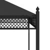 vidaXL Gazebo with Curtains 3.5x3.5x3.1 m Anthracite