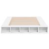 vidaXL Bed Frame without Mattress White 140x200 cm