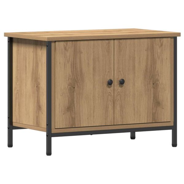 vidaXL TV Cabinet Artisan Oak 60 x 35 x 45 cm Engineered Wood