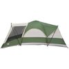 vidaXL Family Tent Tunnel 8-Person Green Waterproof