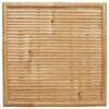 vidaXL Outdoor Bar Table Square 55x55x100 cm Bamboo