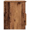 vidaXL Bedside Cabinet Old Wood 40x40x50 cm Engineered Wood