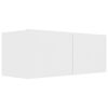 vidaXL TV Cabinets 3 pcs White Engineered Wood