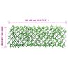 vidaXL&nbsp;Artificial Ivy Trellis Expandable Green 180x65 cm