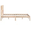 vidaXL Bed Frame without Mattress Solid Wood Pine 160x200 cm