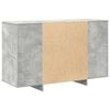 vidaXL Sideboard Concrete grey 120 x 41 x 75 cm Engineered wood