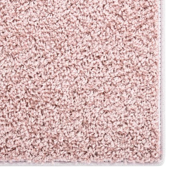 vidaXL Soft Pile Rug Anti-slip 57x150 cm Pink