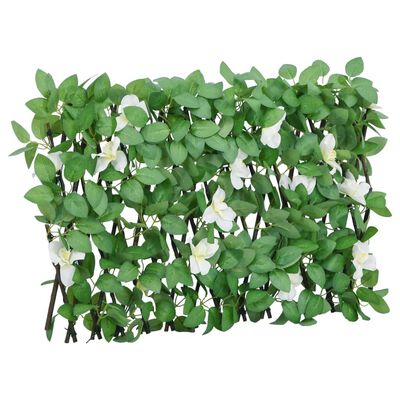 vidaXL Artificial Ivy Trellis Expandable Green 180x30 cm