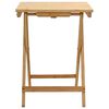 vidaXL Kitchen Table Folding Manual Natural 40 x 30 x 53.5 cm Bamboo