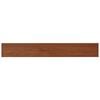 vidaXL Window Sill Brown Wood 140 x 25 x 4.5 cm PVC