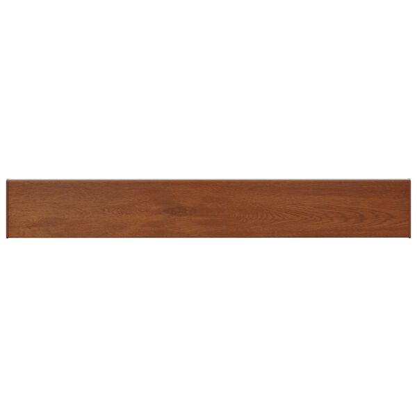 vidaXL Window Sill Brown Wood 140 x 25 x 4.5 cm PVC