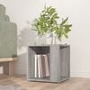 vidaXL Side Table Grey Sonoma 33x33x34.5 cm Engineered Wood
