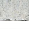 vidaXL Hand-woven Chindi Rug Leather 190x280 cm Light Grey