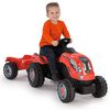 Smoby Kids Ride-on Tractor with Truck Farmer XL Red