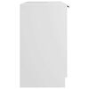 vidaXL Bathroom Cabinet White 64.5x33.5x59 cm Engineered Wood