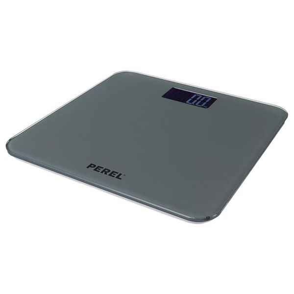 Perel Digital Bathroom Scale 180 kg Grey