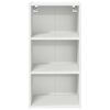 vidaXL Hanging Cabinet White 40 x 29.5 x 80 cm Engineered Wood