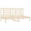 vidaXL Day Bed without Mattress 80x200 cm Solid Wood Pine