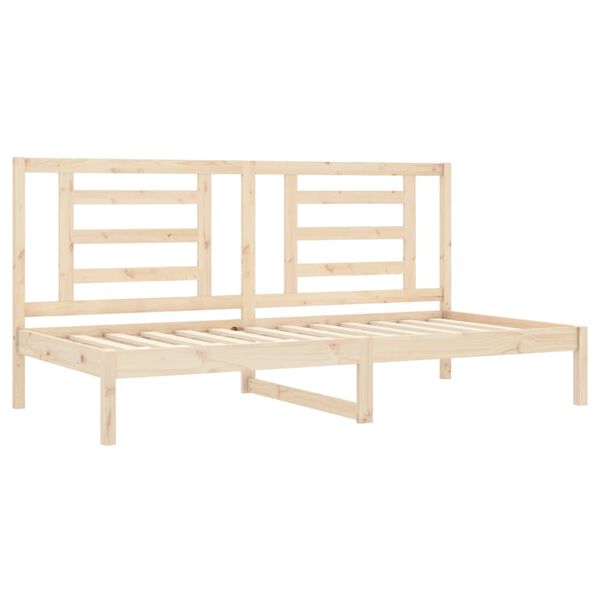 vidaXL Day Bed without Mattress 80x200 cm Solid Wood Pine