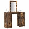 vidaXL Dressing Table Brown 102 x 33 x 135 cm Engineered Wood