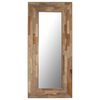 vidaXL Mirror Reclaimed Teak 50x110 cm
