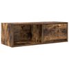 vidaXL TV Cabinets 2 pcs Smoked Oak 80x31x25.5 cm Engineered Wood