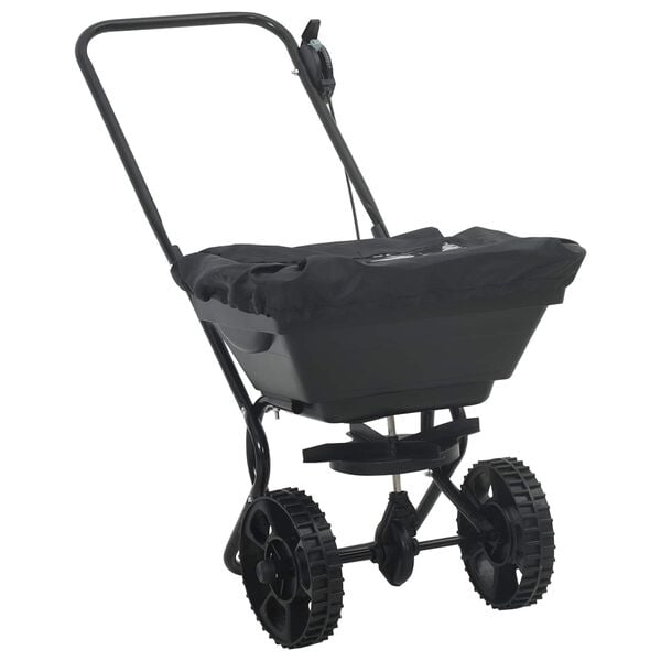 vidaXL Spreader Black 80 x 46 x 75 cm PVC and Steel