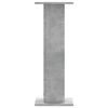 vidaXL Speaker Stands 2 pcs Concrete Grey 30x30x80 cm Engineered Wood