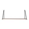 House Nordic Shelf Emma Black and Natural