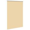 vidaXL Roller Blind Blackout Beige 160x210 cm Fabric Width 156.6 cm Polyester