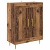 vidaXL Highboard Old Wood 69.5 x 34 x 180 cm Engineered Wood