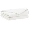 vidaXL Duvet FULDA 200 x 220 cm Summer 100 GSM 90% Goose Down White
