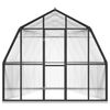 vidaXL Greenhouse with Base Frame Anthracite 9.53 m&sup2; Aluminium