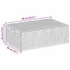 vidaXL Storage Box Natural 60 x 38 x 20 cm Water hyacinth