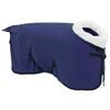 vidaXL Horse Blanket Navy Blue 115 cm Polar fleece