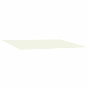 vidaXL Awning Replacement Fabric Cream 450 x 300 cm Polyester
