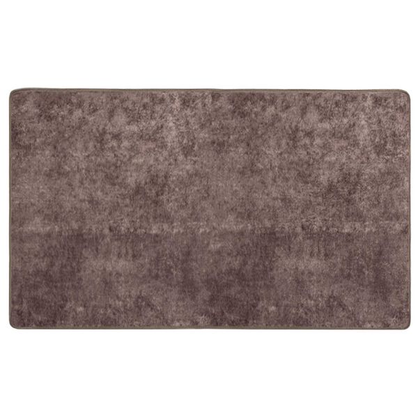 vidaXL Rug Runner MARSA Grey 150 x 80 cm Polyester and PVC