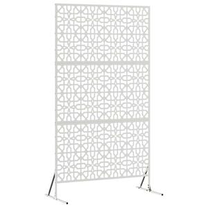 vidaXL Privacy Screen Grey 100 x 50 x 180 cm Steel