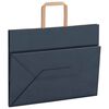 vidaXL Paper Bags 50 pcs with Handles Blue 32x17x25 cm