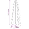 vidaXL Wooden Christmas Tree for Decoration White 49 cm Solid Wood Pine