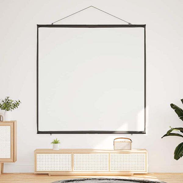 vidaXL Projection Screen Wall-Hanging 81 Inch 1:1
