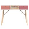 vidaXL Console Table with Drawers 105x30x75 cm Engineered Wood