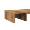 vidaXL Monitor Stand Riser Adjustable Artisian Oak 80x24x10.5 cm Engineered Wood